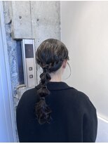 ネウィ 天王寺(newi)&nbsp;ゆる編みおろしアレンジ