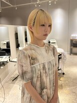 ヘアーエスクールシーユー 枚方T-SITE店(hair S.COEUR×Cu)&nbsp;ウルフカット/大阪枚方美容室