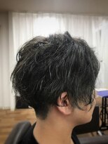 セラフィム バイ ケー 新座(SERAPHIM by K)&nbsp;ニュアンスウルフ/ダウンバング/スペインカール[新座/メンズ]