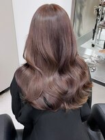 テンダー 川崎(TENDER) ba1106ラベンダーブラウンブリーチなし艶髪ワンホンヘアレイヤー