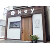 ヘア キィー(hair key)のお店ロゴ