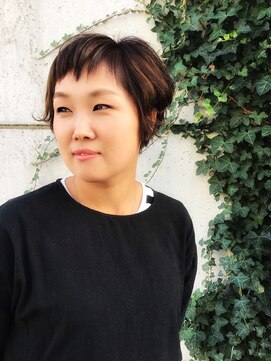 クブヘアー(kubu hair) 《Kubu hair》ショートバング外ハネボブ