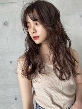 ザ シー 海老名(The C) 透け感ベージュ/ゆるふわセミロング