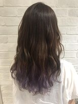 コム(com by neolive)&nbsp;裾カラー＊パープル