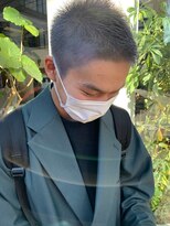 ヘアー アイス ルーチェ(HAIR ICI LUCE) 担当西田 メンズ オシャレボウズ アッシュグレイ