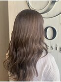 柔ベージュ☆ハイライト☆艶ロング♪