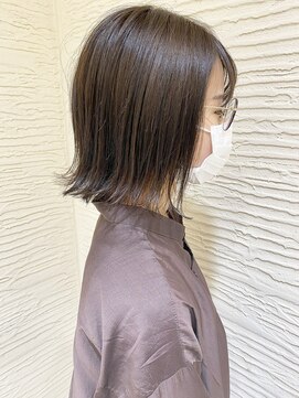 モリオ フロム ロンドン サッポロファクトリー店(morio FROM LONDON) 【morio】札幌ボブ　モミライト×シースルー外ハネボブ