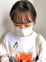 アクトゥス(AEQUITAS)&nbsp;耳かけショートxフロントインナーカラー【池袋/20代/30代/40代】