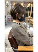 【THiRD 浅野】テラコッタカラーショート