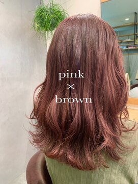 ラヴィ(La'vie) 可愛さUP！ピンクブラウン