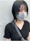 大人ナチュナル くびれウルフスタイル♪シースルーバング