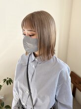 どこよりも傷まないケアブリーチを使用【ハイライト、インナーカラー、フルブリーチ、イヤリングカラー】