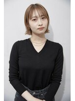 デヴェロペ(Devellope.)&nbsp;【Devellope.】ボブ　ケアブリーチ　ベージュカラー