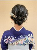 *卒業式☆華やかアップ*新宿Olive's by neolive