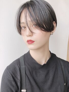 モリオフロムロンドン 原宿本店(morio from London) 【morio原宿】黒髪マッシュショート