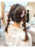 お出かけなどに！ゆるふわ推し活ツインテールアレンジ