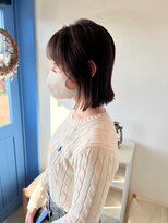 ジジ フィーカ 佐野(Gigi fika)&nbsp;外ハネボブ/顔まわりレイヤー