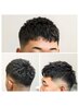 【新規土日定番メニュー】メンズカット+シェービング+眉毛カット付き ￥7700