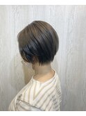 ハンサムショート×アッシュベージュ【TELAHAIR土浦】