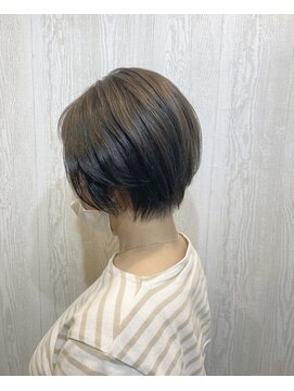 テーラヘアー 土浦店(TELA HAIR) ハンサムショート×アッシュベージュ【TELAHAIR土浦】