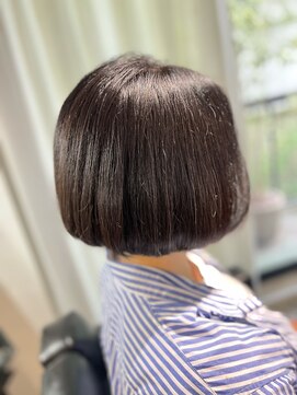 ツムグ 代官山店(TUMUGU) ヘルシースタイルワンレンボブ30代40代50代ブルーグレージュ#146