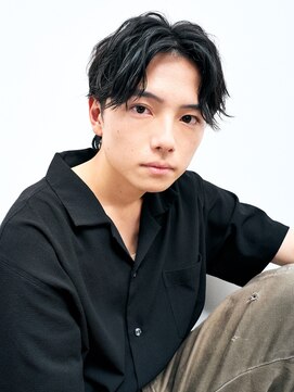 ロンドアンメゾン 原宿(Lond un Maison.) 【吉田智哉】メンズパーマ、メンズセンターパート、7:3パート