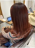 Aujuaトリートメント/髪質改善カラー/透明感カラー/うるツヤ