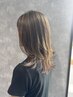 カット＋ブリーチ無しの大人ハイライトM  ￥19,500