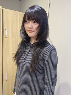 ローレンジウ(LOREN JU) 透明感髪質改善ベージュダブルカラーミルクティーグレージュ