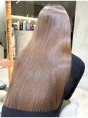 イメチェンロング美髪×ブリーチなしレイヤー韓国/銀座