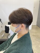 ラッドバイプティパ(rad...by petit-pas)&nbsp;☆メンズ/センターパート×ニュアンスパーマ/水戸/学割/マッシュ