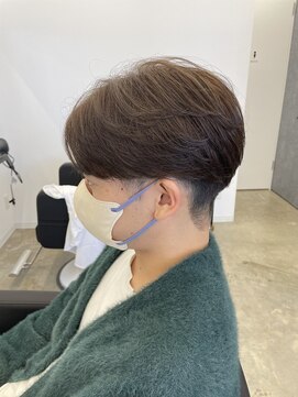 ラッドバイプティパ(rad...by petit-pas) ☆メンズ/センターパート×ニュアンスパーマ/水戸/学割/マッシュ