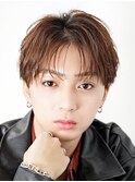 シースルーセンターパートフェザーパーマ