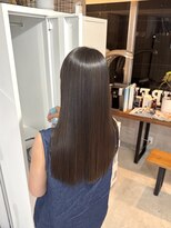 スリー(THREE) 髪質改善トリートメント 髪質改善ストレート 縮毛矯正 酸性