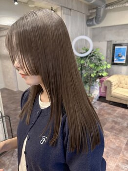 ヴィークス ヘア(vicus hair)の写真/一日中まとまる◎vicus発！想像を超える髪質改善＊「まっすぐにする」のではなく、「美しく整える」