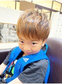 キッズツーブロックショート　【キッズカット/キッズヘア】
