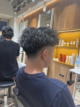 ルースト 渋谷店(ROOST) ［爽やかに決める!!］短髪パーマ