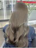 グレージュ/レイヤーカット/ブリーチなし【小山田繭】20代30代
