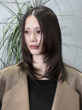 スカイ(SKY) 透明感カラー/髪質改善/縮毛矯正/韓国風レイヤーカット