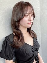 ロンドワン 三宮元町(Lond one) レイヤーカット/ヨシンモリフェイスレイヤー/前髪/後れ毛