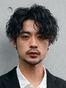 フィフス 仙台(fifth) 仙台センターパートスパイラルパーマ癖毛パーマ外国人風パーマ