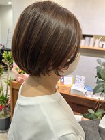 リアンインフィニティ(Lien ∞)&nbsp;大人ショート　丸みショート　質感ショート　帯山美容室