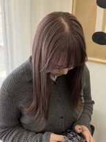 シベルバレー 横浜(sibell)&nbsp;ロングレイヤーカット顔周りレイヤーウルフハッシュカット韓国