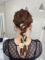 グランツ(hair design Granz) 大人のリボンアレンジ☆