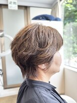 シュヴー 築地(CHEVEUX) 【築地】髪質改善/パーマ/ショート/ショートボブ/丸みショート