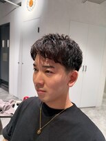 アッシュ 武蔵新城店(Ash)&nbsp;ピンパーマルーズショート