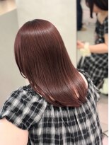 ベイルーム(BAYROOM by HONEY omotesando) ピンクブラウン/カシスピンク/ブリーチなしダブルカラー/カラー