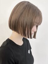 メゾンアクア 表参道(Maison ACQUA)&nbsp;切りっぱなしボブレイヤーボブ似合わせ小顔前髪縮毛矯正/表参道