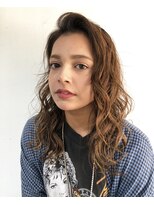 【金野航希】ぐびれセミディ_ハイライト_グラデーションカラー
