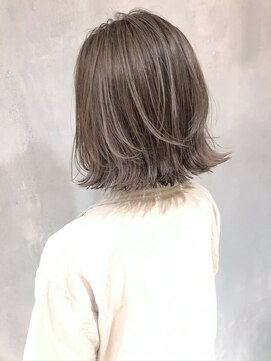 アルバム 新宿(ALBUM SHINJUKU) グレージュレイヤー_ココアブラウンフリンジウェーブ_ba297391